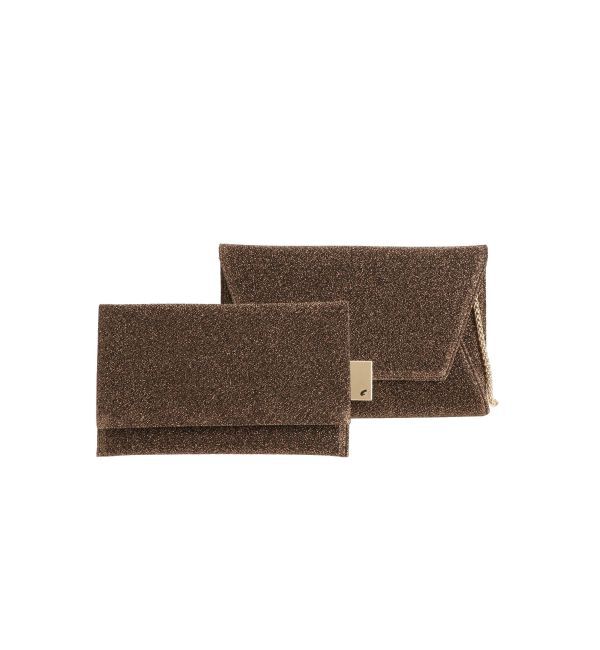 LAGUNAMOON「【追加生産】LADYグリッターラメクラッチバッグ」|クラッチバッグ|