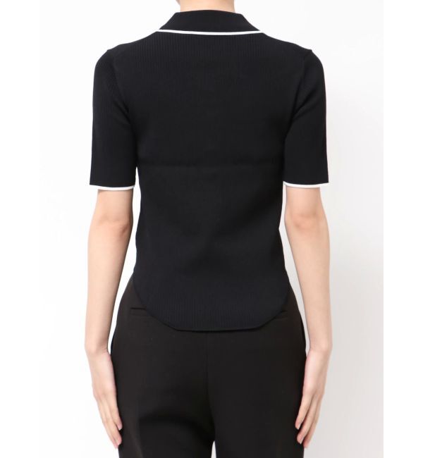 LAGUNAMOON「【WEB限】カラーネックラインニットプルオーバー」|ニット・セーター|