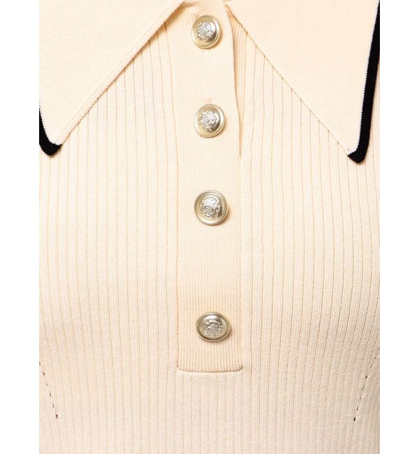 LAGUNAMOON「【WEB限】カラーネックラインニットプルオーバー」|ニット・セーター|