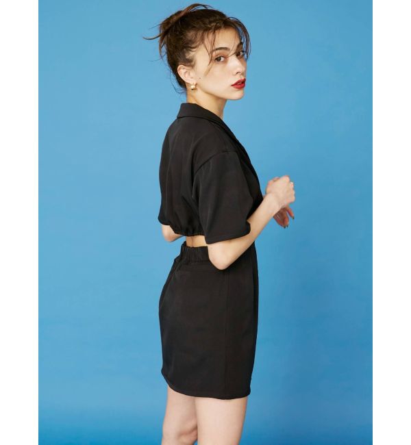 EVRIS「バックオープンミニワンピース」|ワンピース|