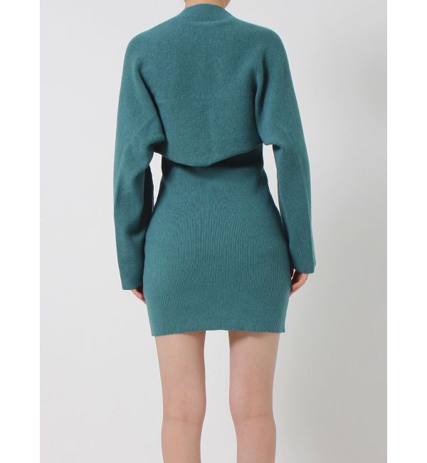 EVRIS「ボレロセットニットワンピース」|ワンピース|