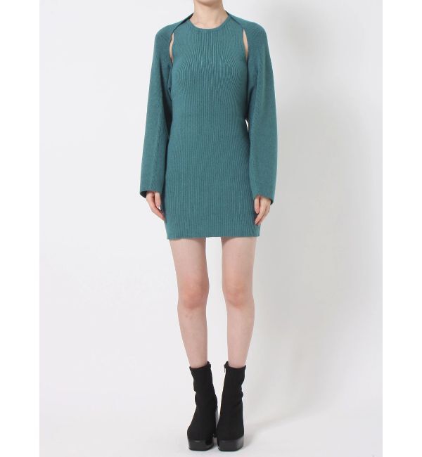 EVRIS「ボレロセットニットワンピース」|ワンピース|