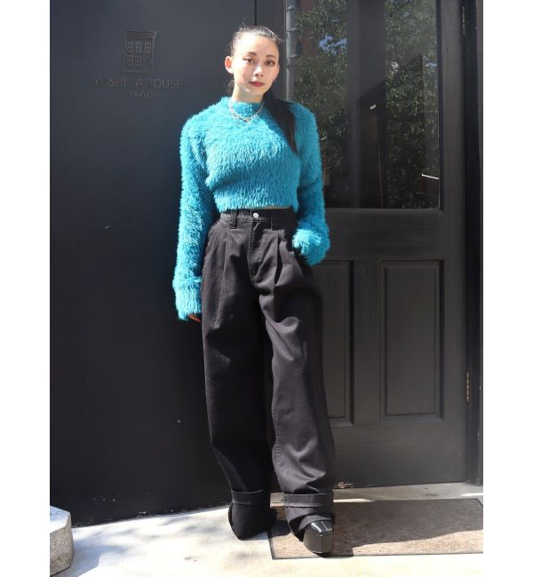 EVRIS「ロールアップタックワイドパンツ」|その他|