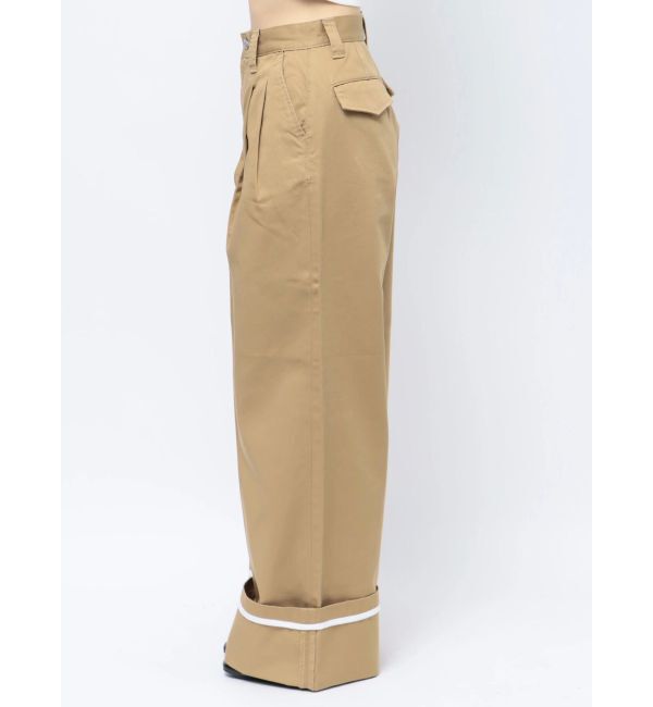 EVRIS「ロールアップタックワイドパンツ」|その他|