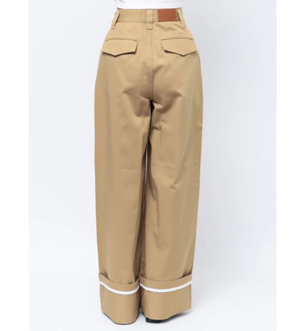 EVRIS「ロールアップタックワイドパンツ」|その他|