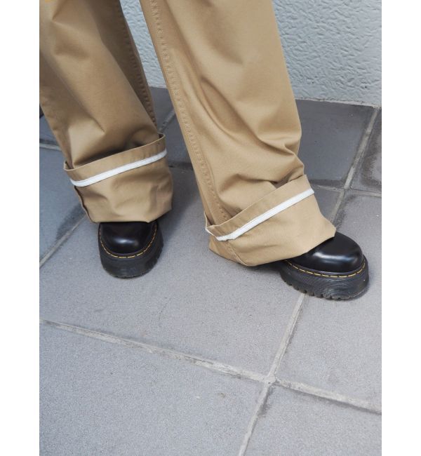 EVRIS「ロールアップタックワイドパンツ」|その他|