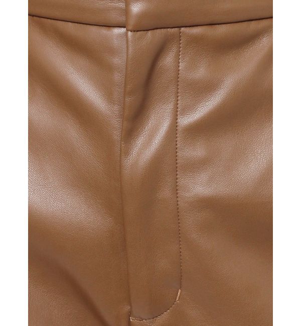 EVRIS「フェイクレザーハイウエストショートパンツ」|その他|