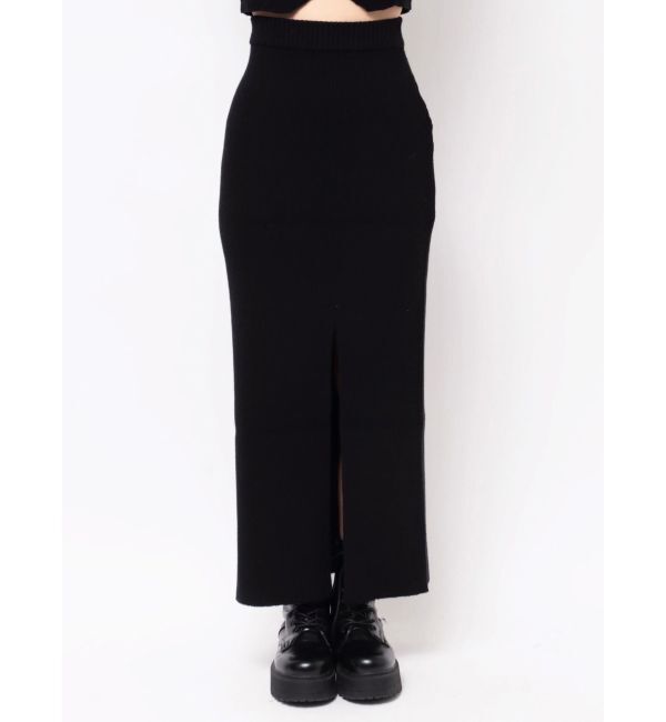 EVRIS「スリットロングニットスカート【セットアップ着用可能】」|スカート|