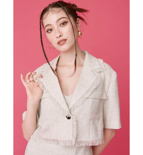 EVRIS「OVER WIDE HOOPピアス」|ピアス|