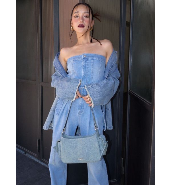 EVRIS「デニムオールインワン」|オールインワン|