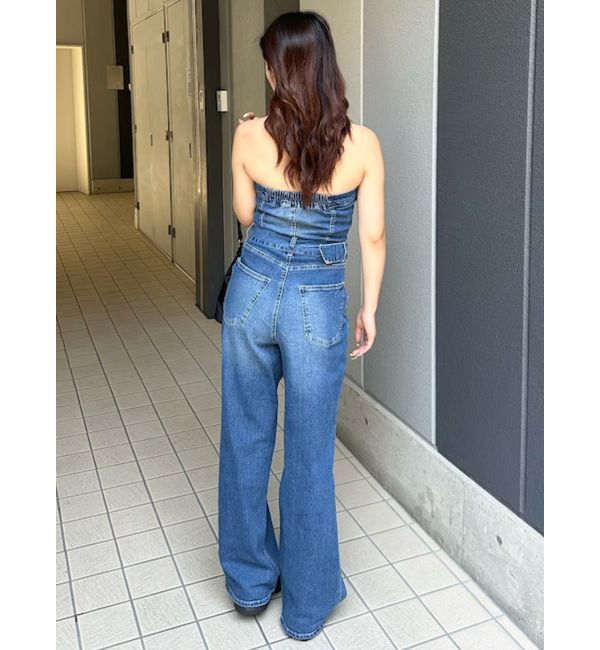 EVRIS「デニムオールインワン」|オールインワン|