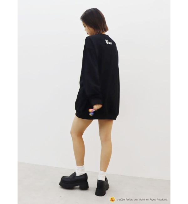 EVRIS「【EVRIS&times;Chupa Chups】ワンポイントトレーナー」|スウェット・ジャージ|