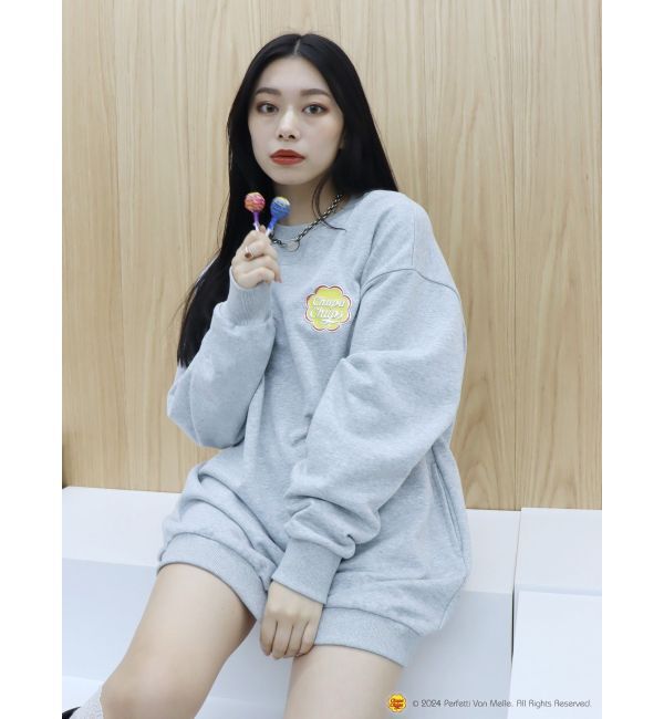 EVRIS「【EVRIS&times;Chupa Chups】ワンポイントトレーナー」|スウェット・ジャージ|