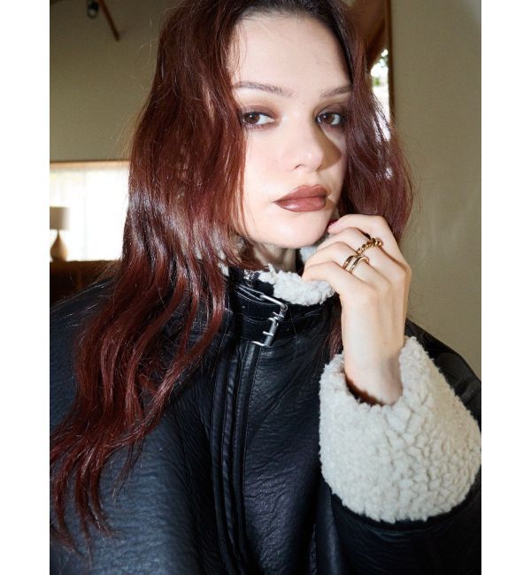 EVRIS「オーバーサイズボアブルゾン」|ブルゾン・スタジャン|