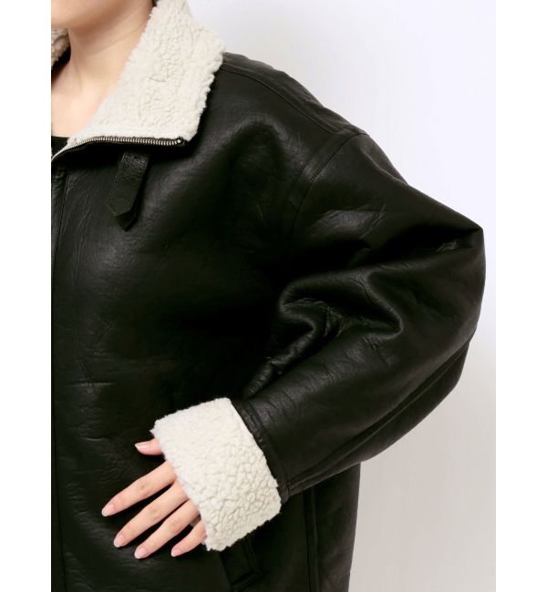 EVRIS「オーバーサイズボアブルゾン」|ブルゾン・スタジャン|