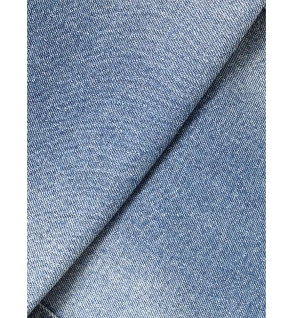 EVRIS「バックリボンオープンデニムミニワンピース」|ワンピース|