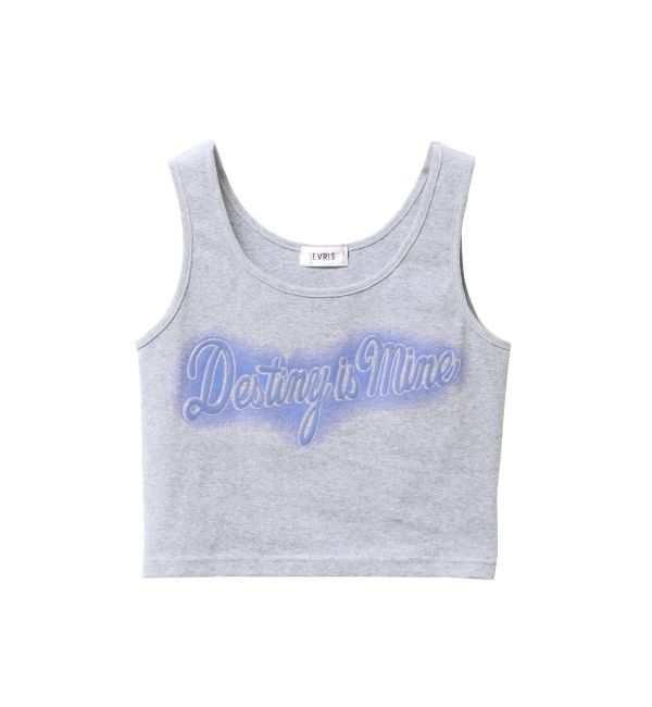 EVRIS「スプレーグラフィックタンクトップ」|タンクトップ|