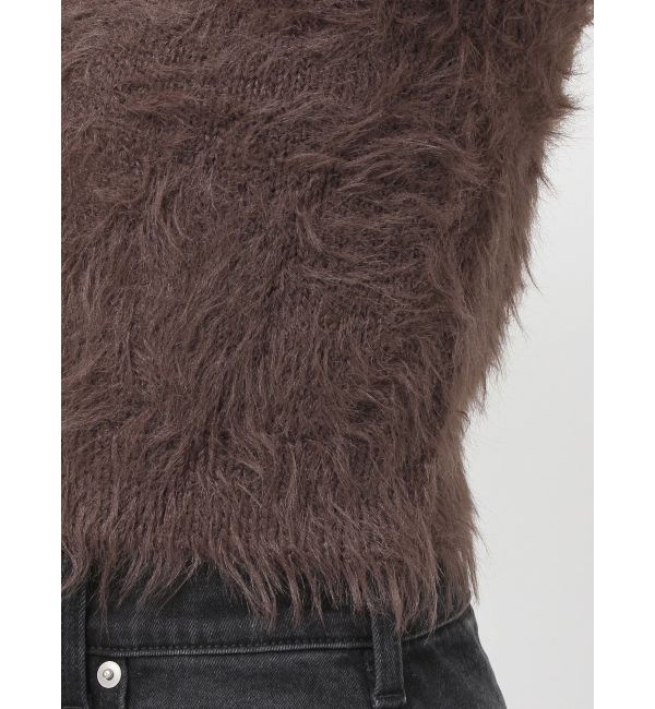 EVRIS「ファンシーヤーンノースリニットトップス」|タンクトップ|