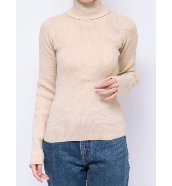 jouetie「ベーシックカラータートルニット」|ニット・セーター|