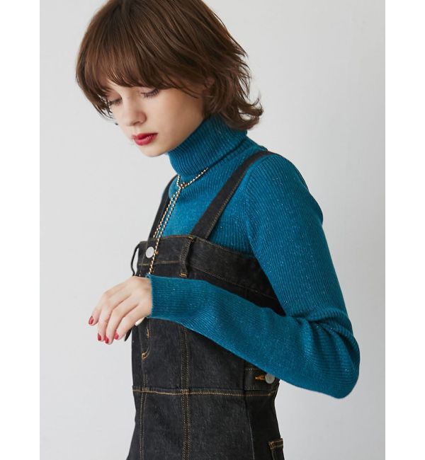 jouetie「ベーシックカラータートルニット」|ニット・セーター|
