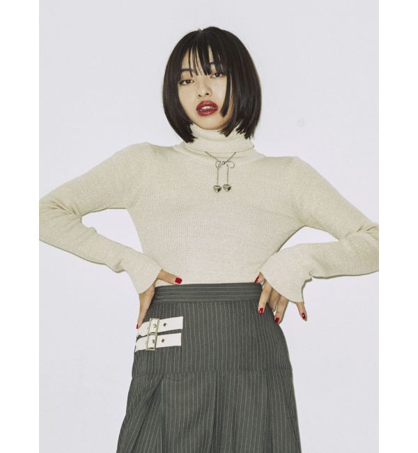 jouetie「ベーシックカラータートルニット」|ニット・セーター|