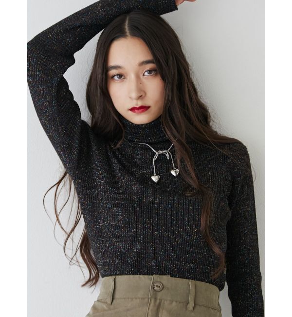 jouetie「ベーシックカラータートルニット」|ニット・セーター|