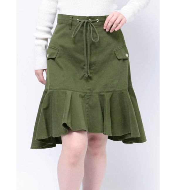 jouetie「アシメヘムミドルスカート」|スカート|