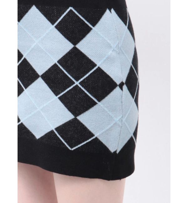 jouetie「ニットポロフィットミニワンピース」|ワンピース|