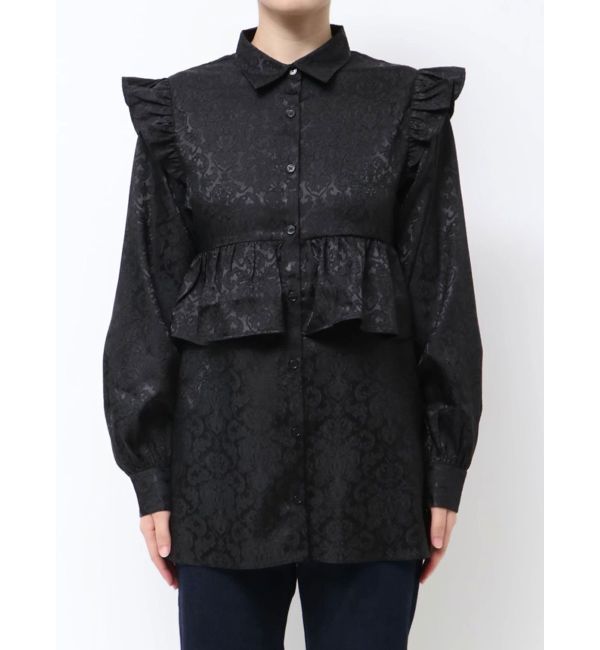 jouetie「ジャカードチュニックシャツ」|シャツ・ブラウス|