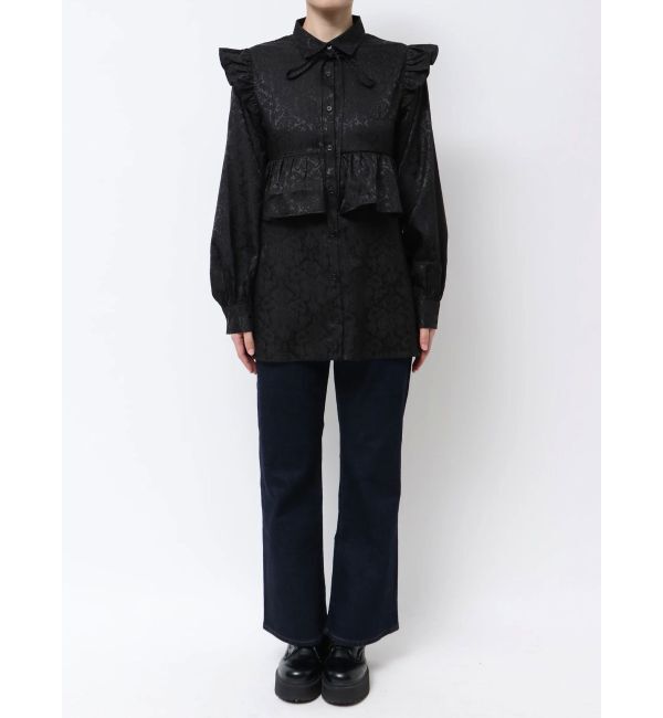 jouetie「ジャカードチュニックシャツ」|シャツ・ブラウス|