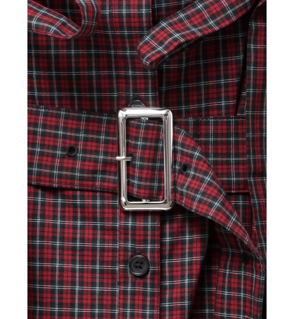 jouetie「ギャザーリボンシャツワンピース」|ワンピース|