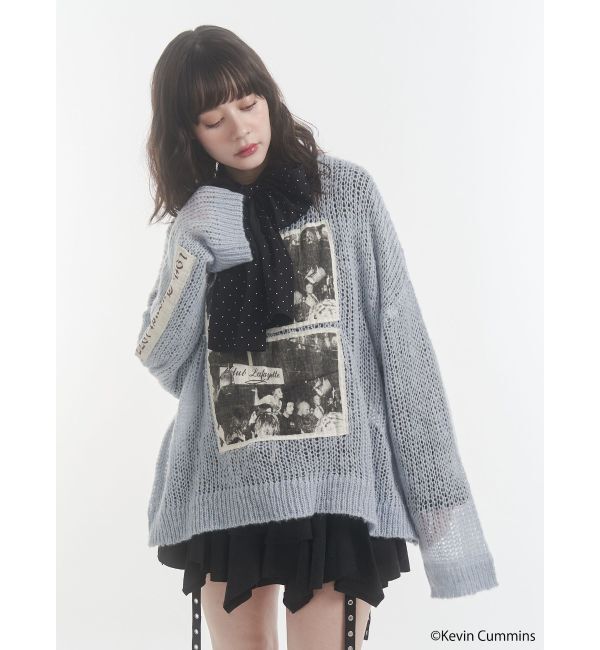 jouetie「【KevinCummins&times;jouetie】フォトローゲージニット」|ニット・セーター|