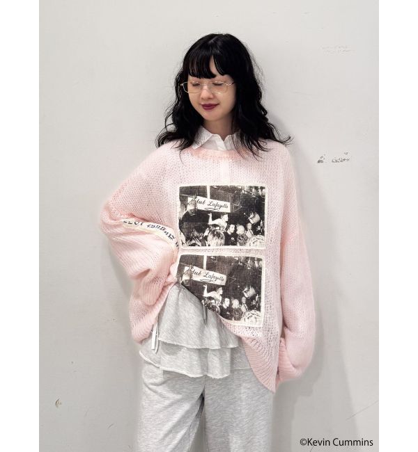 jouetie「【KevinCummins&times;jouetie】フォトローゲージニット」|ニット・セーター|