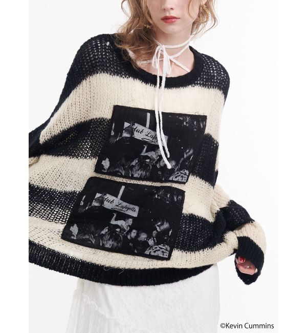 jouetie「【KevinCummins&times;jouetie】フォトローゲージニット」|ニット・セーター|