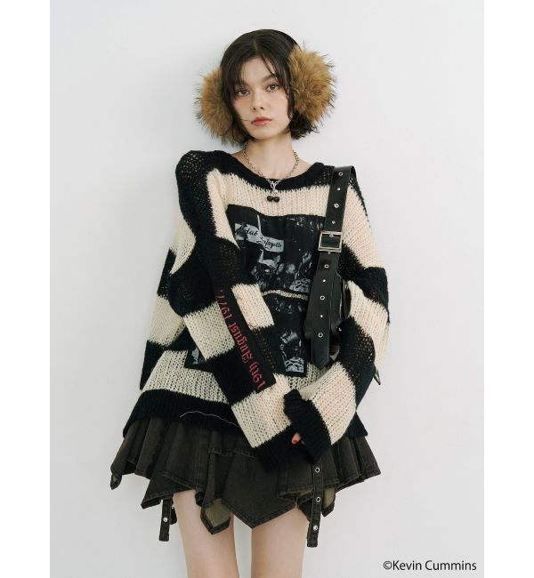 jouetie「【KevinCummins&times;jouetie】フォトローゲージニット」|ニット・セーター|