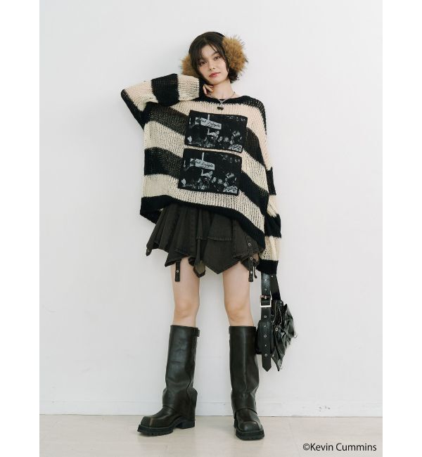 jouetie「【KevinCummins&times;jouetie】フォトローゲージニット」|ニット・セーター|