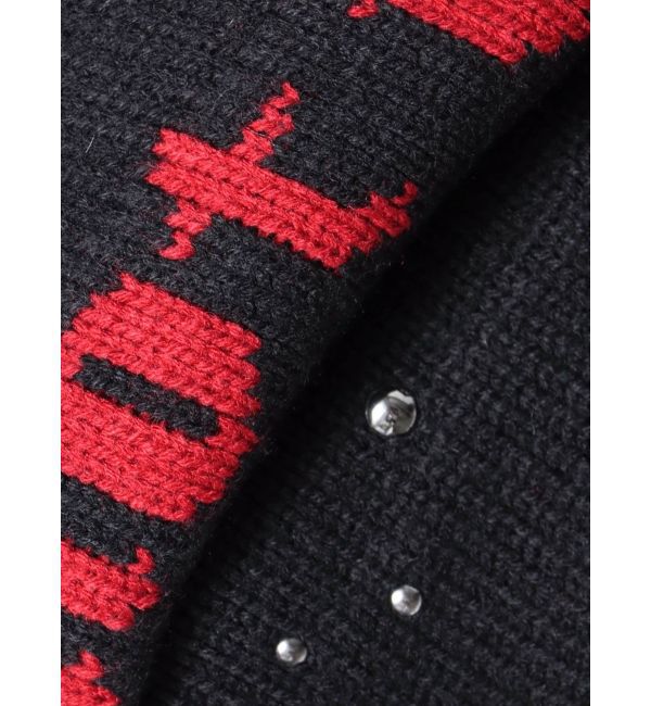 jouetie「ワンショルスタッズショートニット」|ニット・セーター|