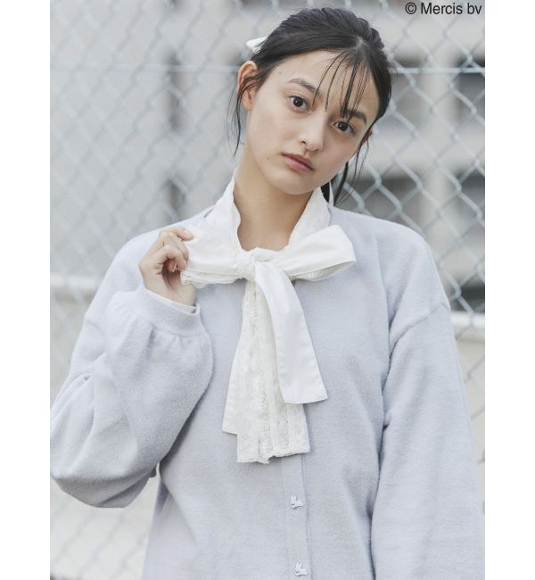 merry jenny「lace ダブルボウタイブラウス」|シャツ・ブラウス|