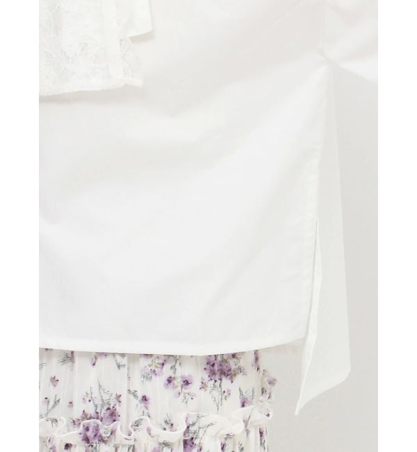 merry jenny「lace ダブルボウタイブラウス」|シャツ・ブラウス|