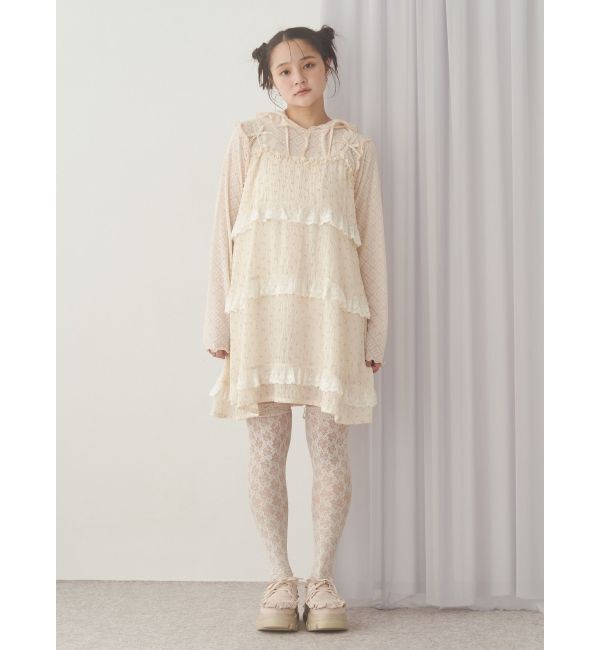 merry jenny「Petitflowerベビードール」|シャツ・ブラウス|