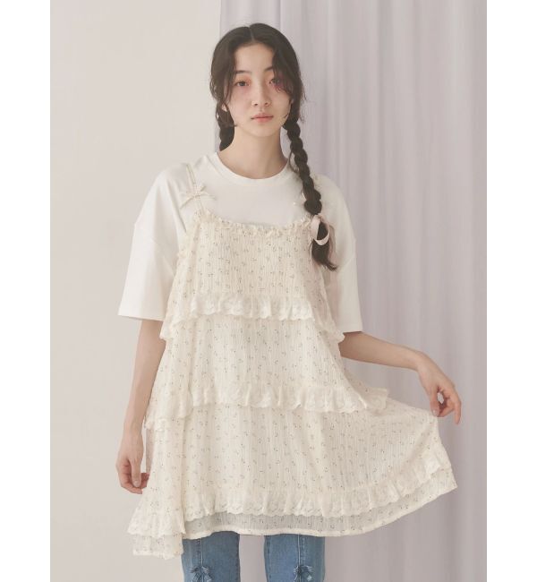 merry jenny「Petitflowerベビードール」|シャツ・ブラウス|