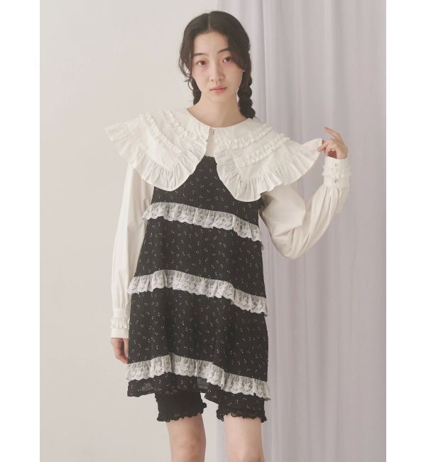 merry jenny「Petitflowerベビードール」|シャツ・ブラウス|