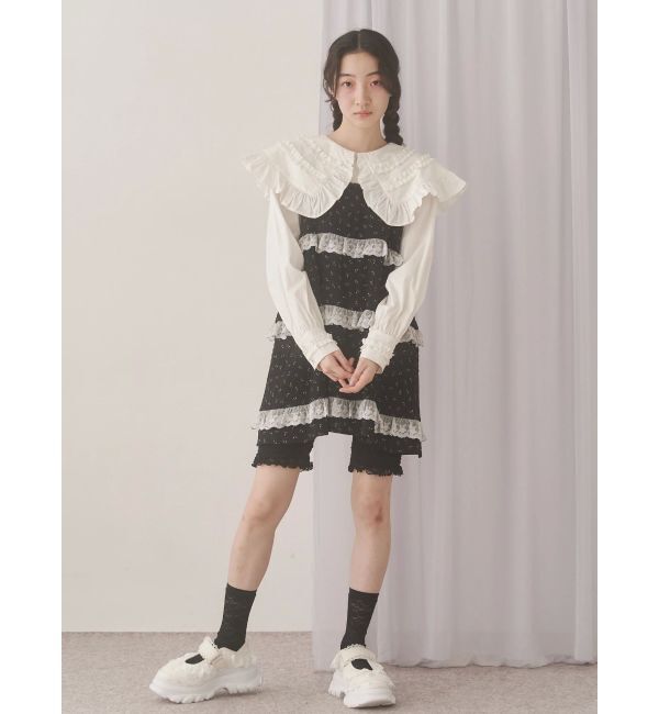 merry jenny「Petitflowerベビードール」|シャツ・ブラウス|