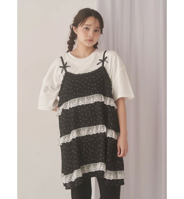 merry jenny「Petitflowerベビードール」|シャツ・ブラウス|