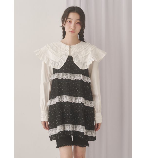 merry jenny「Petitflowerベビードール」|シャツ・ブラウス|
