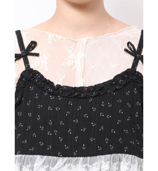 merry jenny「Petitflowerベビードール」|シャツ・ブラウス|