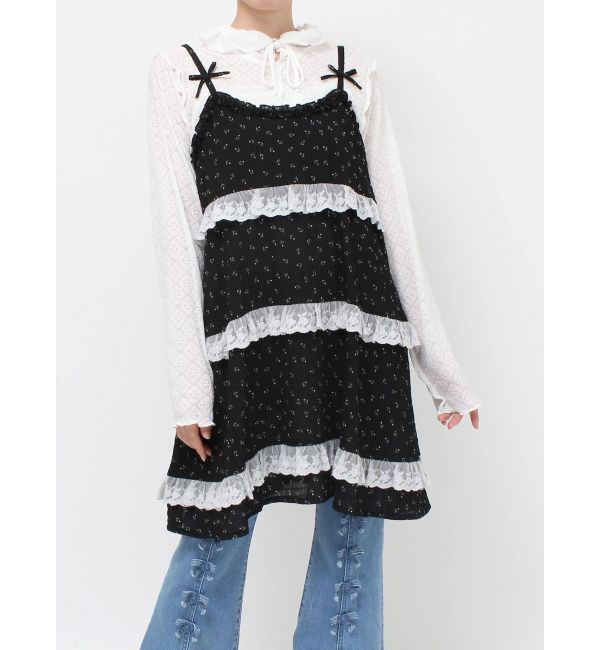merry jenny「Petitflowerベビードール」|シャツ・ブラウス|