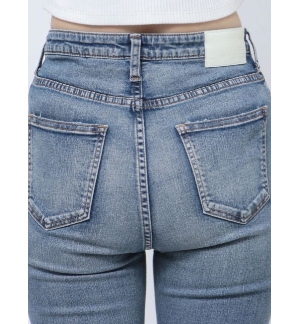 GYDA「ハイウエスト HIGH-END SKINNY デニムパンツ」|デニム|