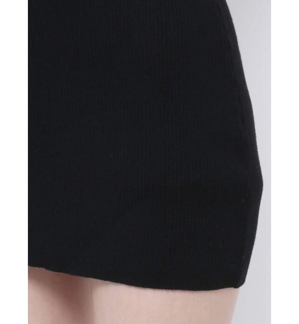 GYDA「GYGY two pieceレイヤードリブニットワンピース」|ワンピース|