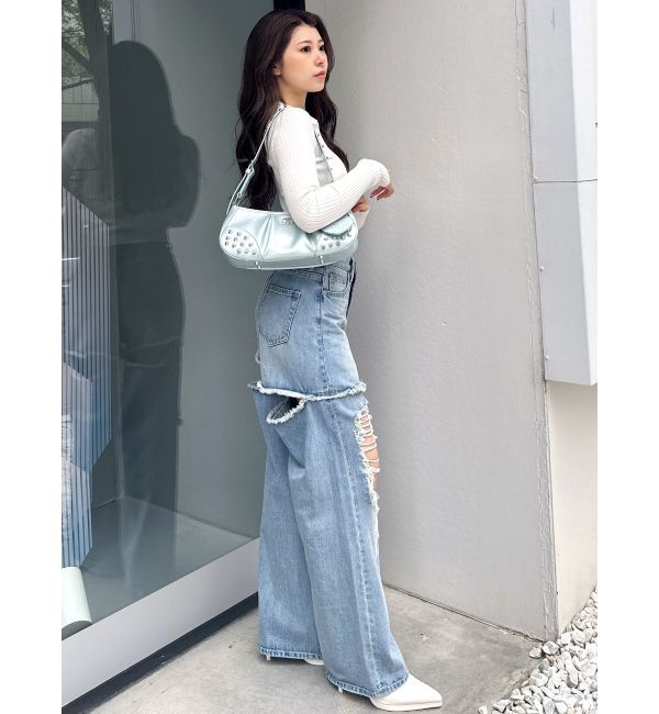 GYDA「POLOニットトップス」|ニット・セーター|